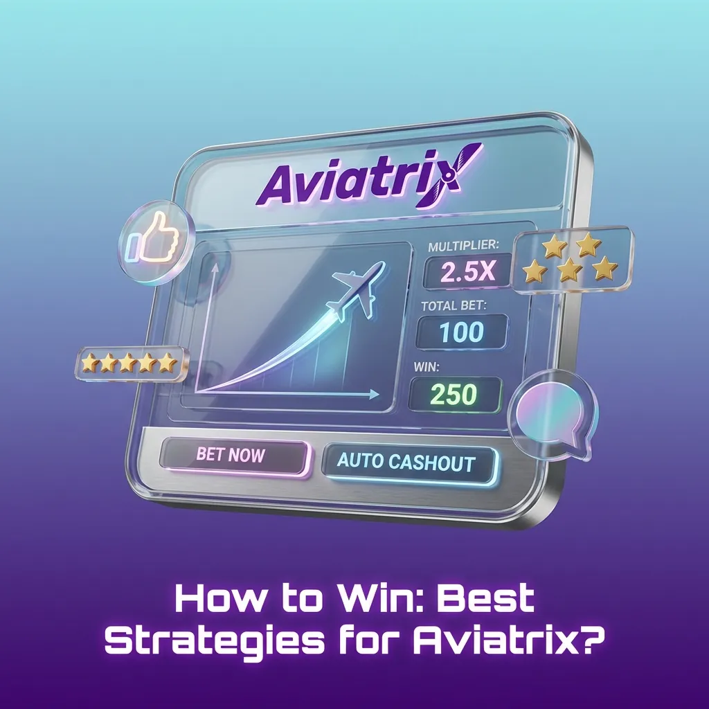 Illustration of Aviatrix game with charts and multiplier lines, highlighting low stakes, early cashouts, and two-bet strategy