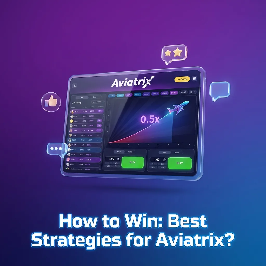 Illustration of Aviatrix game strategy tips highlighting conservative cashouts, risk management, and independent round outcomes