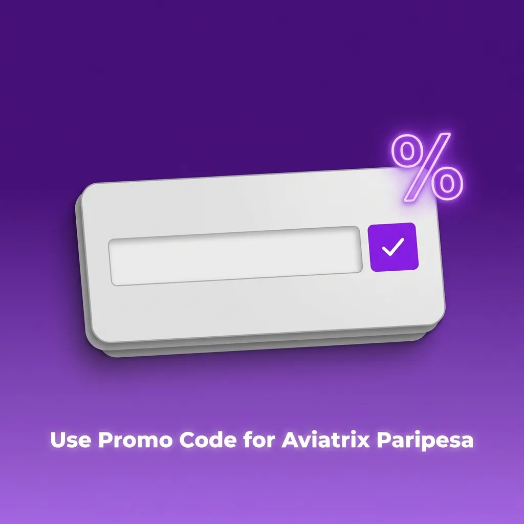 Promo code AVIATRIXWIN shown on Aviatrix Paripesa casino screen, highlighting bonus offers for Indian players